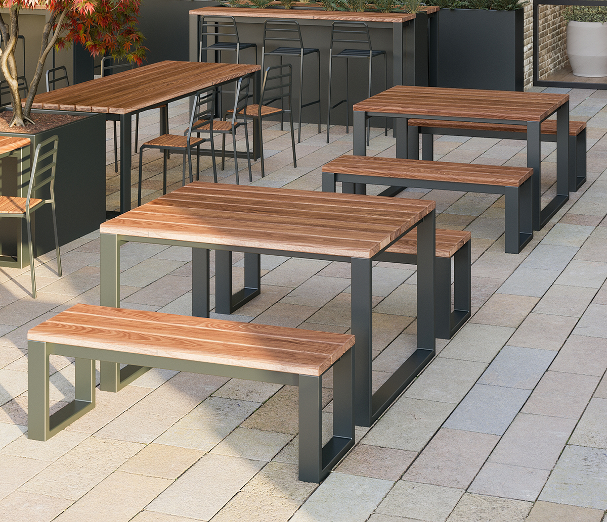 Willard Bench, Backless additional image spot 4 1
