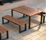 Willard Bench, Backless additional image 2