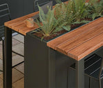 Willard Bar Table, Metal & Wood additional image 1