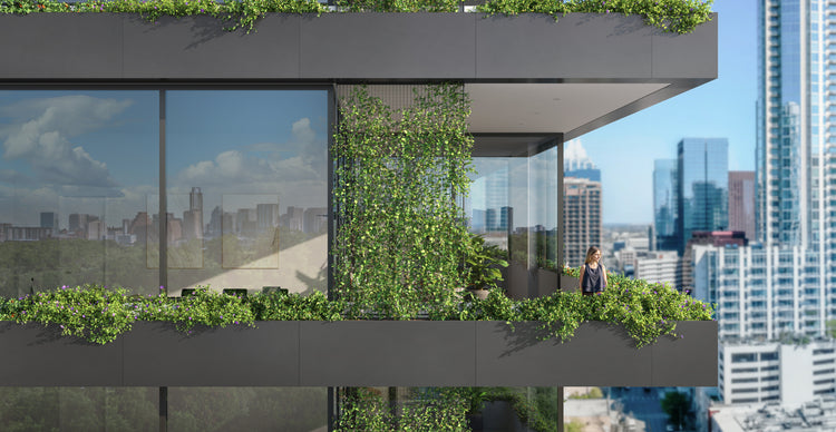 Meet Aloft, the next 
generation of hanging 
façade planters