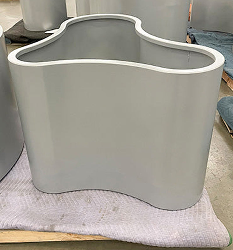 Organic 3 sided shape