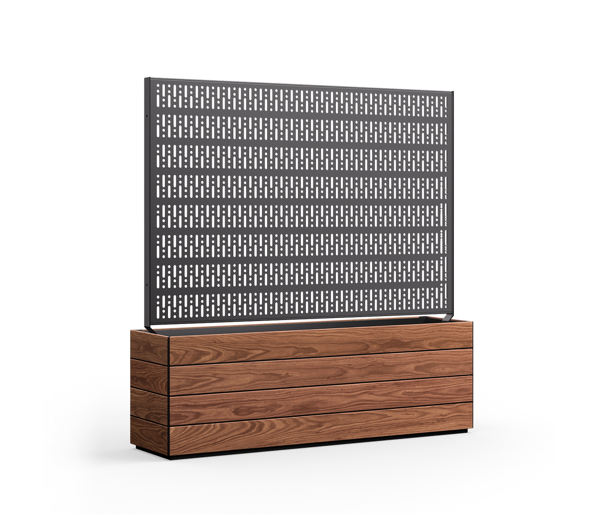 Boulevard Planter, Rectangle with Laser-Cut Screen additional image spot 4 1