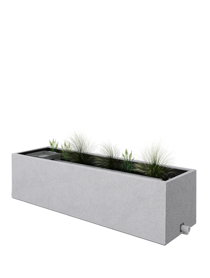Bioretention Planter, GFRC