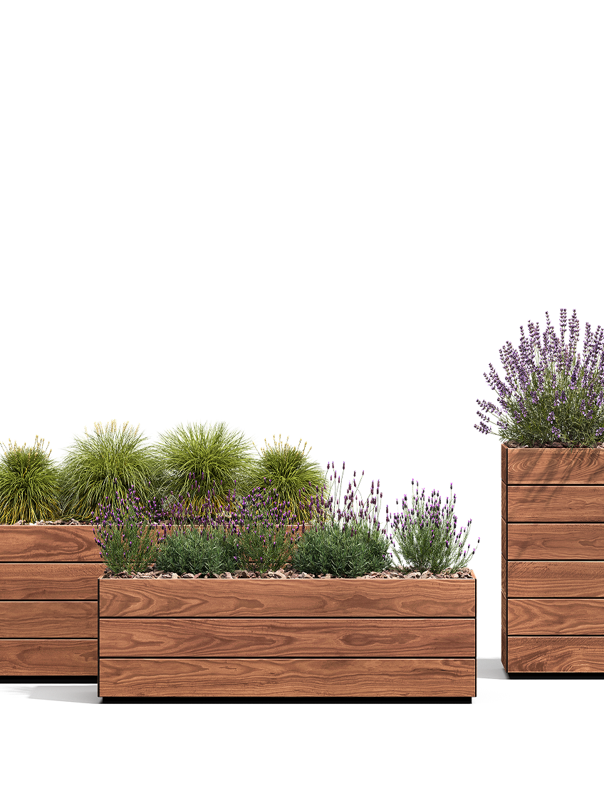 Boulevard Planter, Rectangle