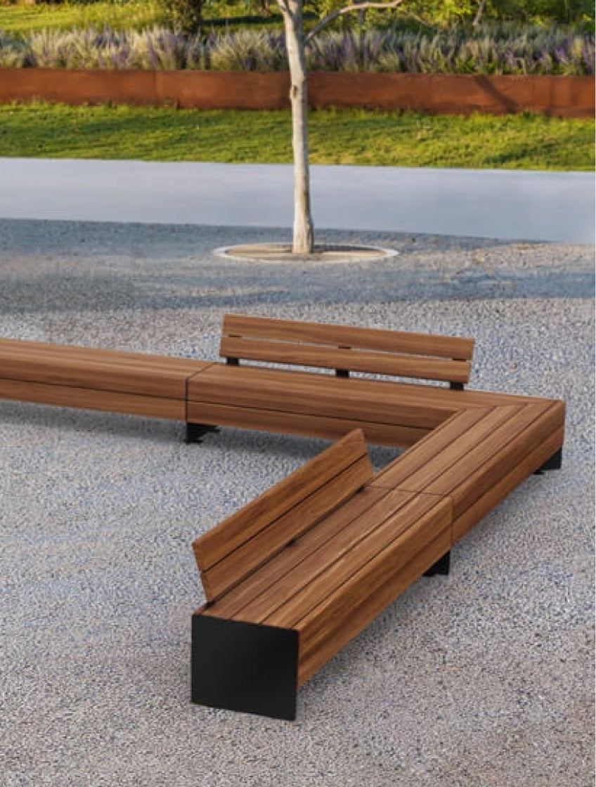 Camino Bench, 45°