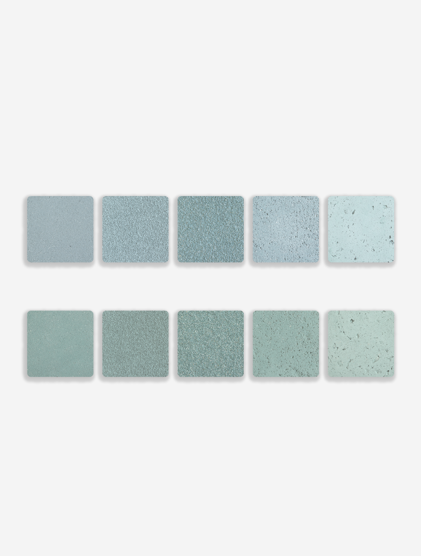 Sample Set | GFRC Blue