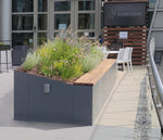 Kitsap Modular Planter Wall, Aluminum additional image 1