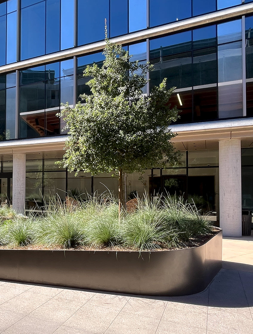 Kitsap Modular Planter Wall, Aluminum