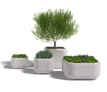 Montara Planter, GFRC Square