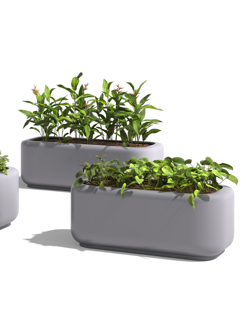 Montara Planter, FRP Rectangle
