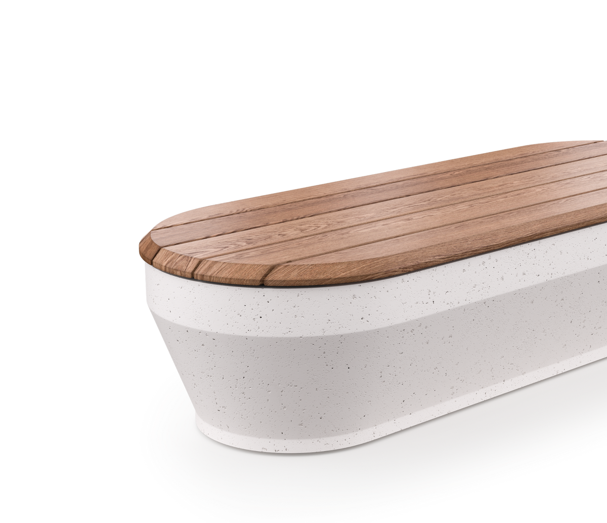 Paso Bench, GFRC & Wood Linear additional image spot 4 1