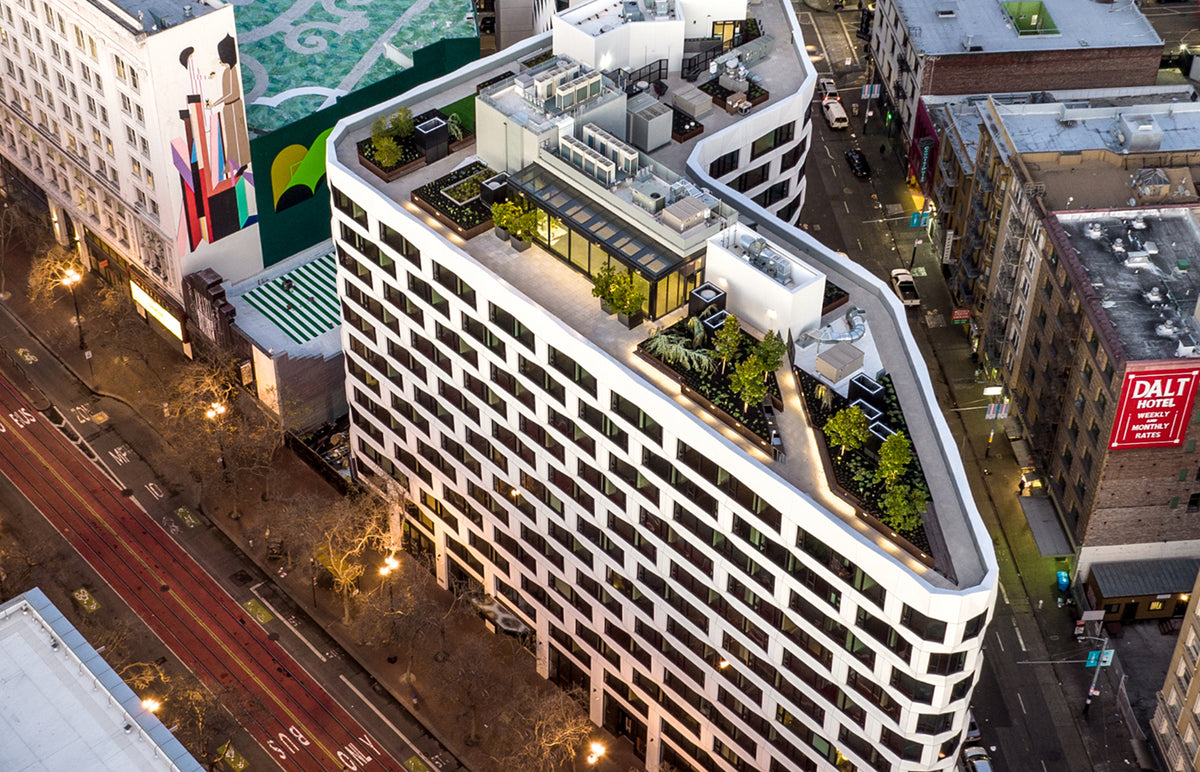 Fantastic Rooftop on Serif & The Line Hotel