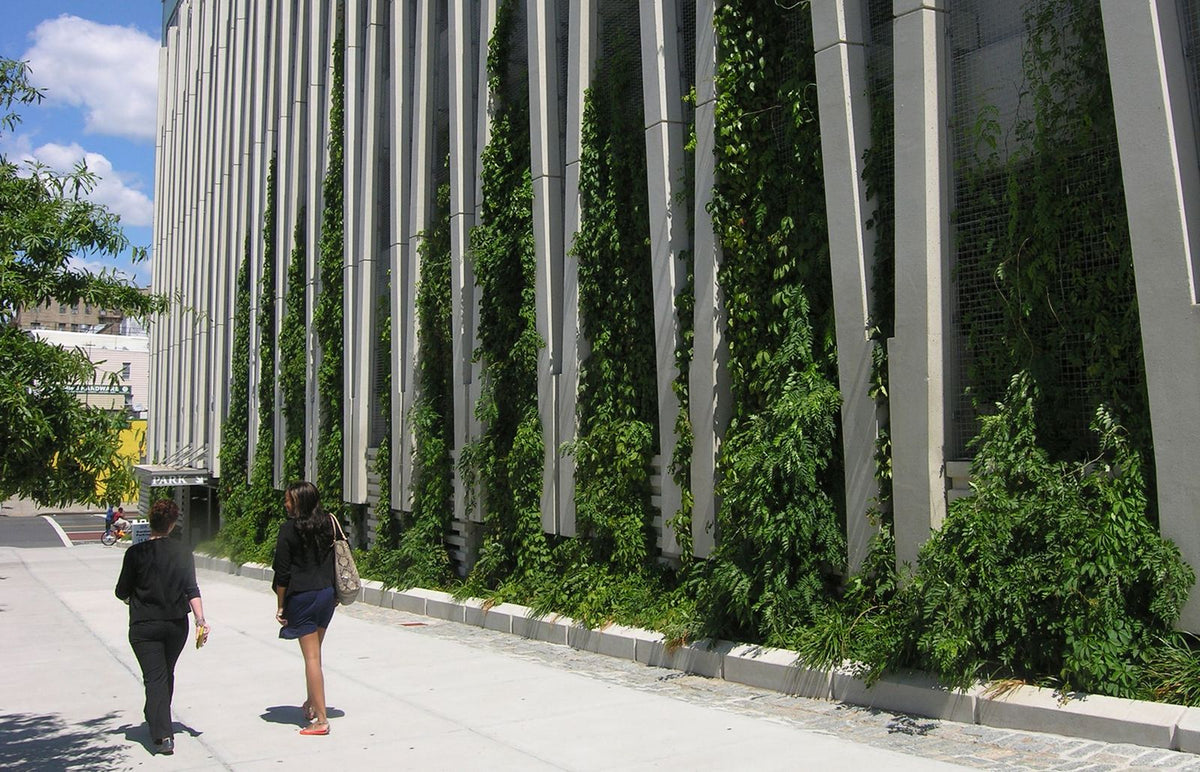 Parking in Bloom! Greenscreen® at NY Botanical Garden's Gateway