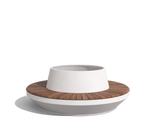 Paso Circular Planter Bench, GFRC & Wood additional image spot 4 1