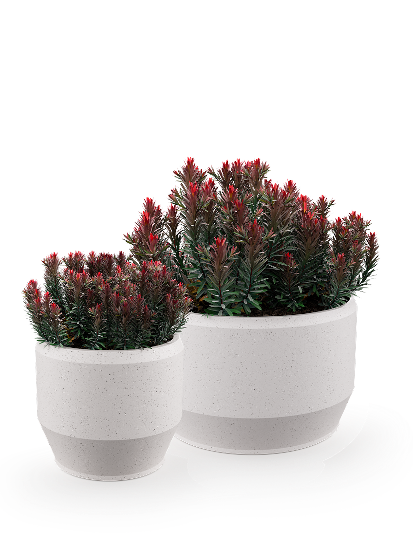 Paso Planter, GFRC Round