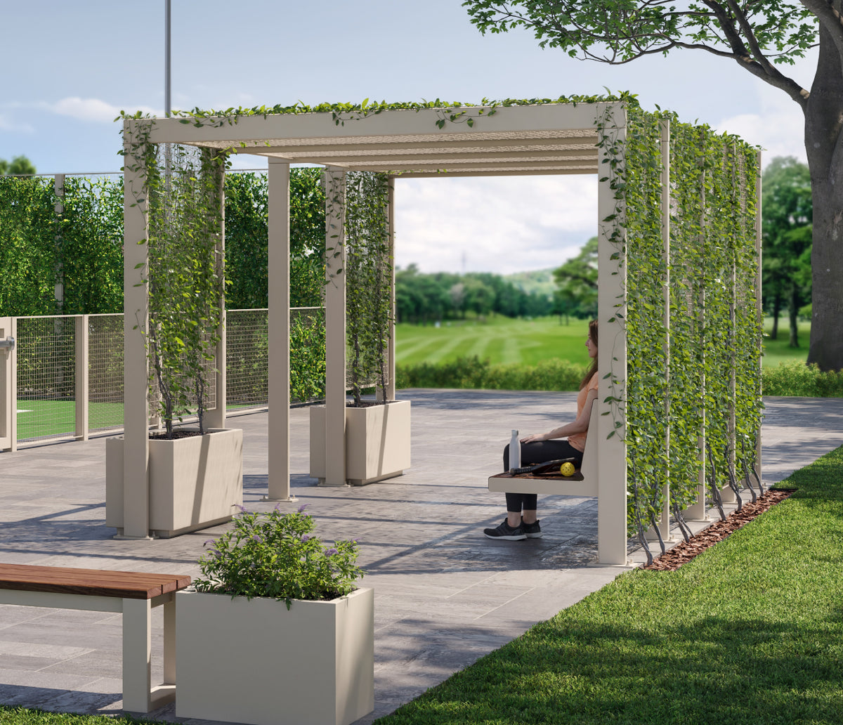 Post & Vine Pergola additional image spot 4 1