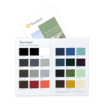 Powder-Coat Metal Swatch Book