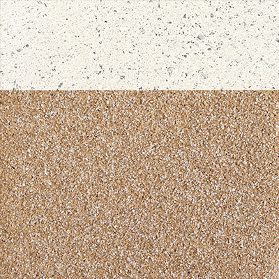 Sample | Two-Tone GFRC Chalk Sandblast + Clay Natural Sand
