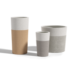 Two-Tone Urban Planter, GFRC Round additional image spot 4 1