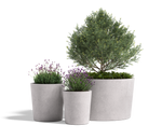 Urban Planter, GFRC Round