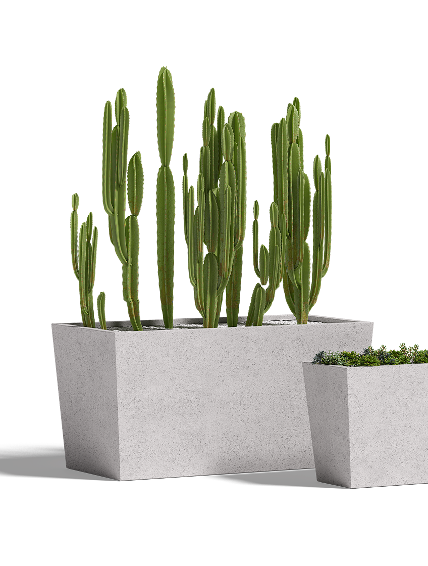 Urban Planter, GFRC Rectangle