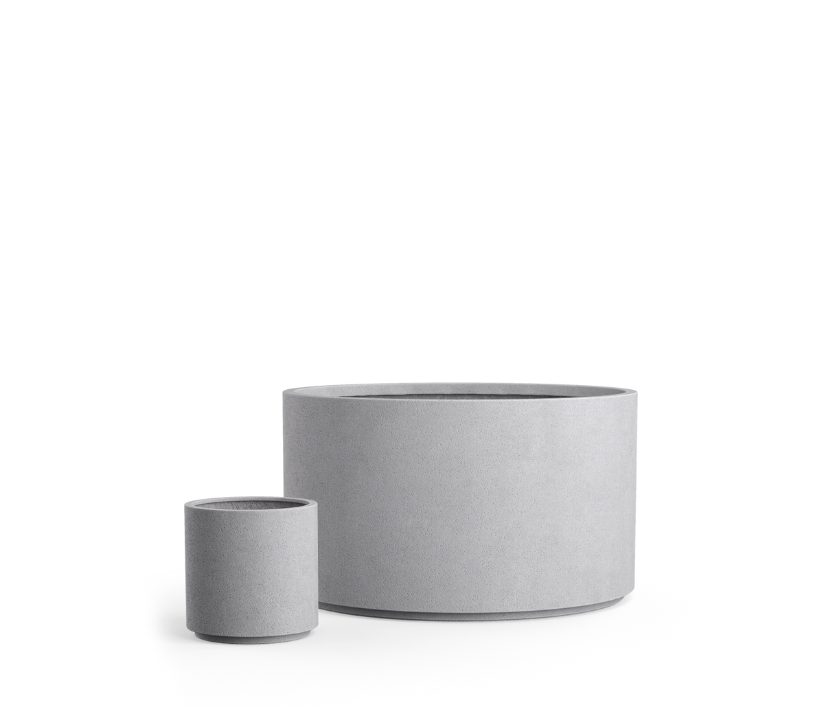 Wilshire Planter, GFRC Round with Toe Kick additional image spot 4 1