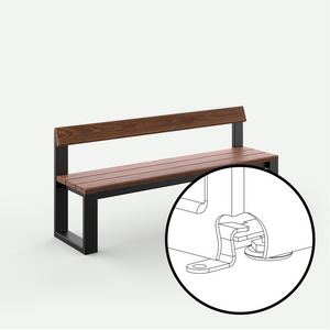 Willard Bench Anchoring Kit