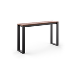 Willard Bar Table, Metal & Wood