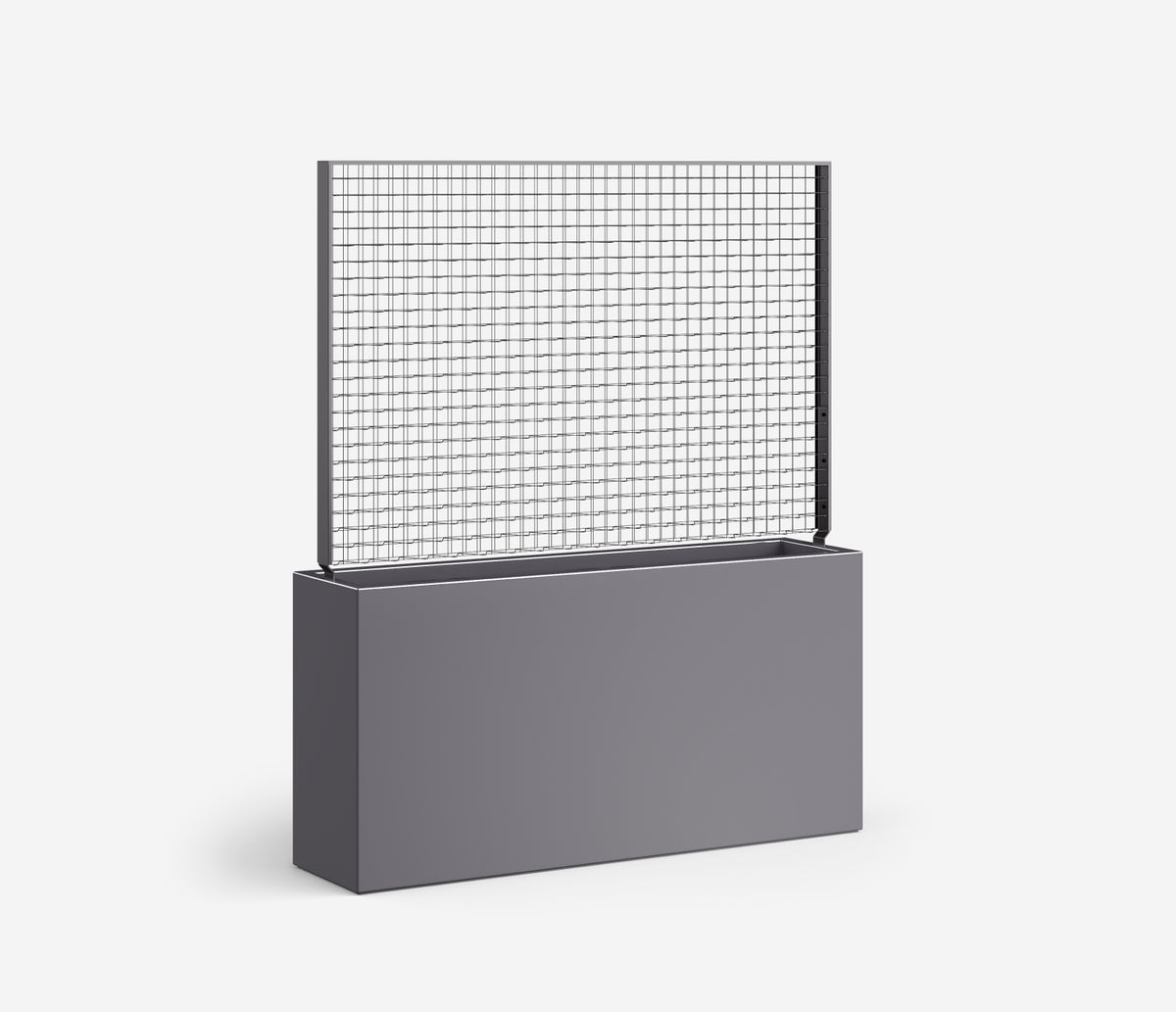 Wilshire Planter, FRP Rectangle with Greenscreen® Trellis additional image spot 4 1