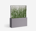 Wilshire Planter, FRP Rectangle with Greenscreen® Trellis