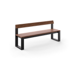 Willard Bench with Back