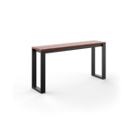 Willard Counter Table, Metal & Wood