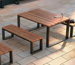 Willard Gathering Table, Metal & Wood additional image spot 4 1