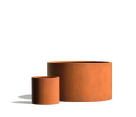 Wilshire Planter, Weathering Steel Round additional image spot 4 1