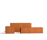 Wilshire Planter, Weathering Steel Rectangle additional image spot 4 1