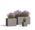 Wilshire Planter, Aluminum Square
