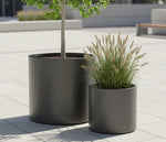 Wilshire Planter, Aluminum Round additional image 1