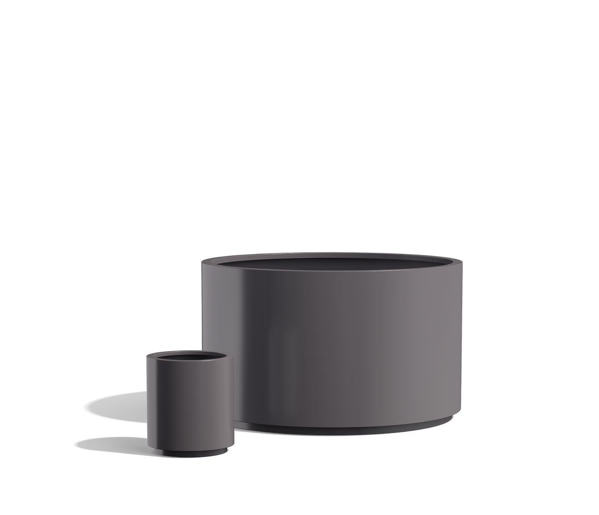 Wilshire Planter, FRP Round with Toe Kick additional image spot 4 1