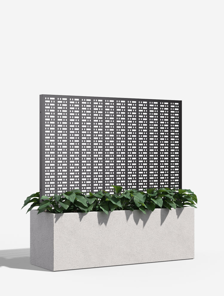 Planters and Screens with Options