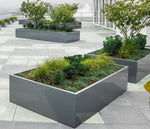 Wilshire Planter, Aluminum Rectangle additional image 1
