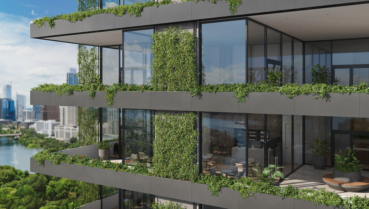 Aloft Facade Planters