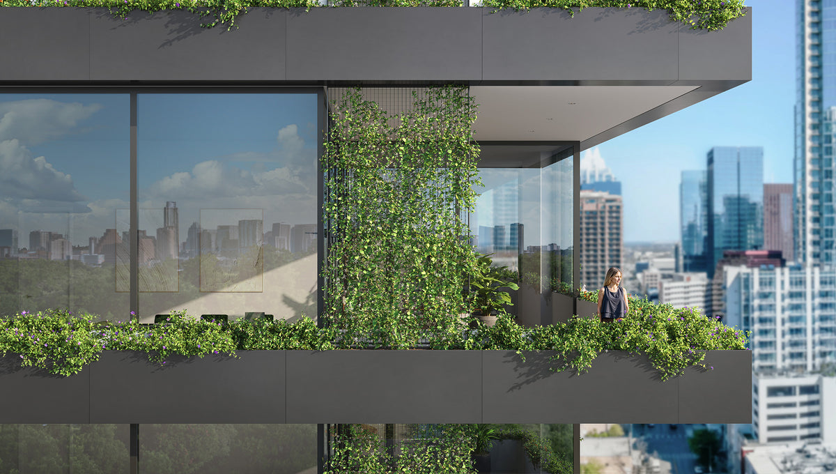 Aloft Facade Planters
