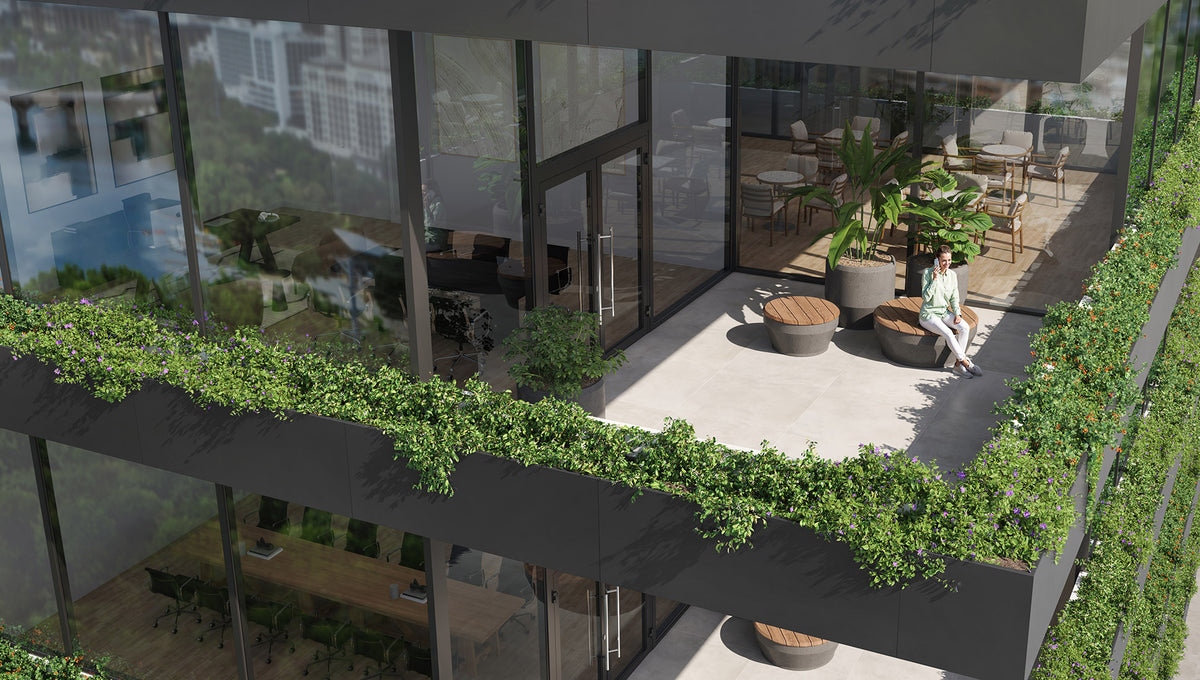 Aloft Facade Planters