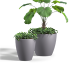 Downtown Planter, FRP Round