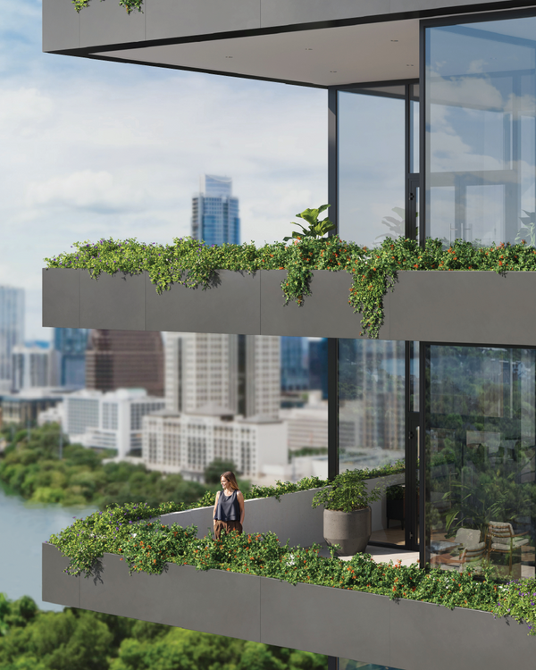 Aloft Facade Planters