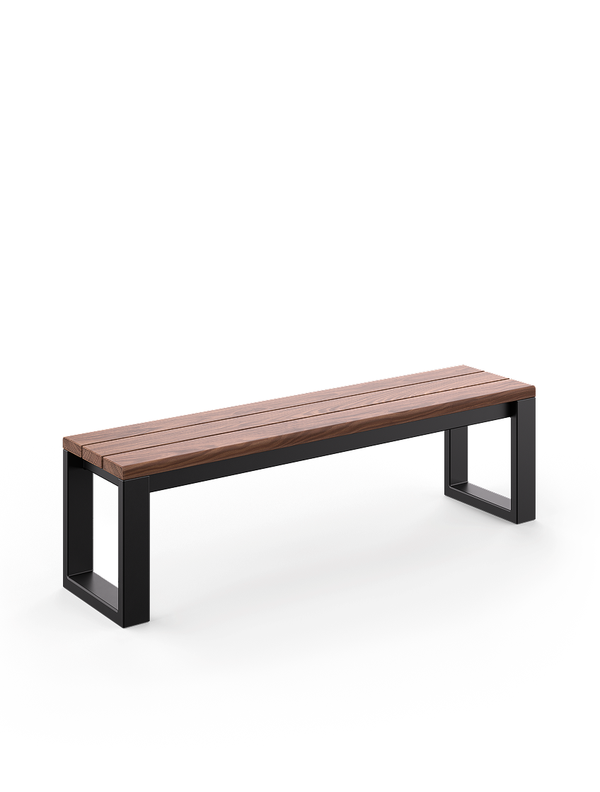Willard Bench, Backless