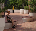 Paso Bench, GFRC & Wood Linear additional image 1